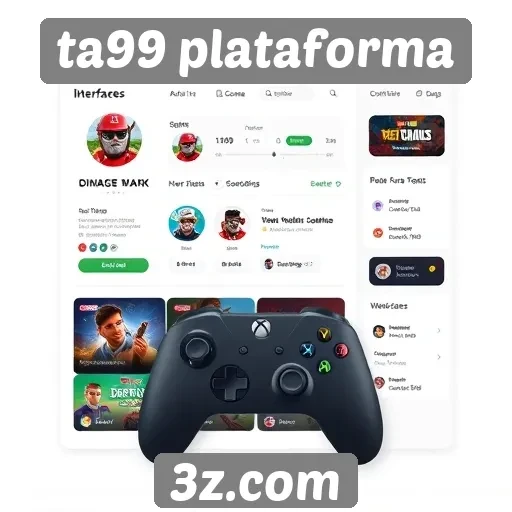 Análise da interface do usuário na ta99 plataforma